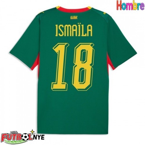 Camiseta Senegal Ismaila Sarr #18 Visitante Equipación Mundial 2026 manga corta